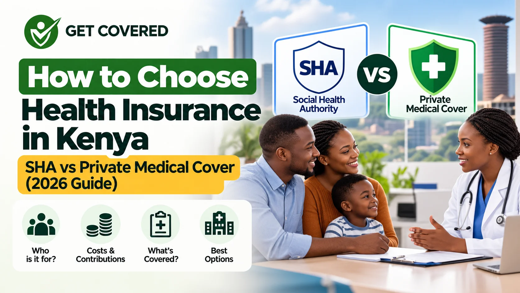 How to Choose Health Insurance in Kenya: SHA vs Private Medical Cover (2026 Guide)