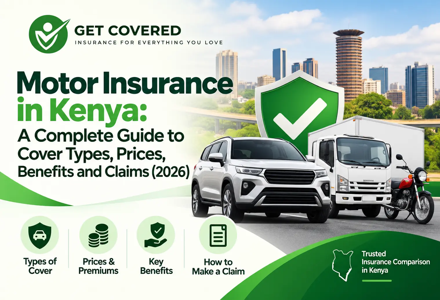 Motor Insurance in Kenya: A Complete Guide to Cover Types, Prices, Benefits and Claims (2026)