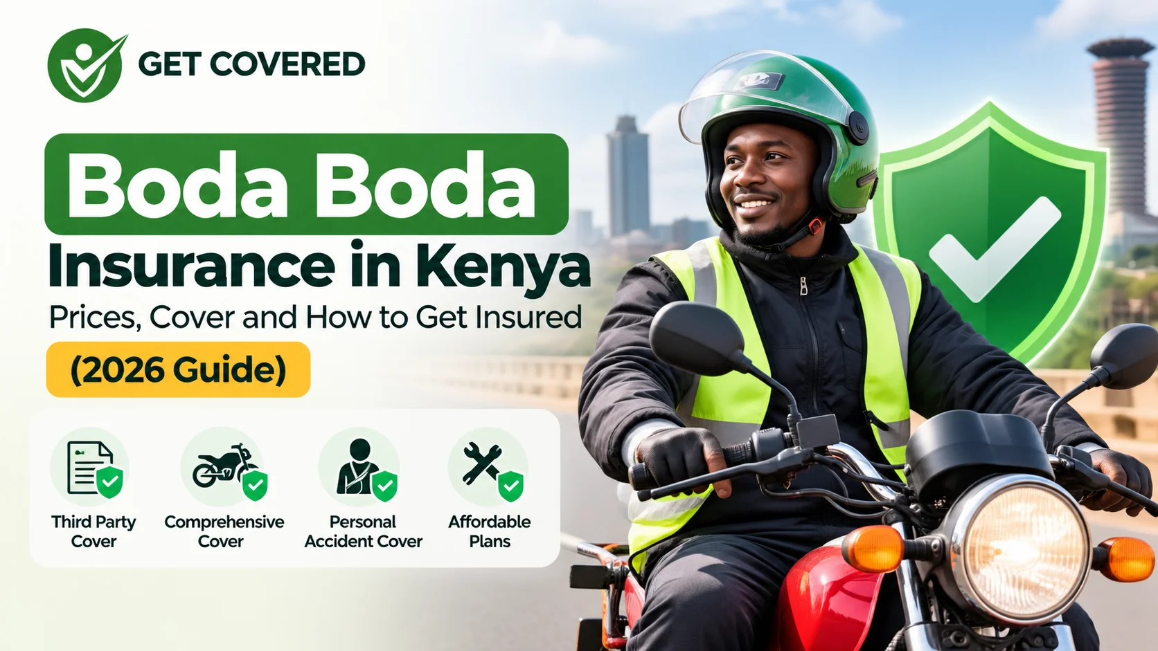 Boda Boda  Insurance in Kenya: Prices, Cover and How to Get  Insured (2026 Guide)